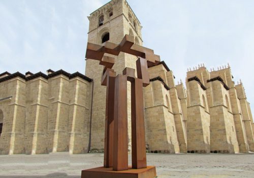 Faro De Castilla. Acero Corten. 2015.