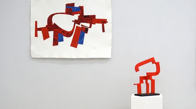 Carlos Albert En La Galería 100 Kubik «Raum Und Farbe»
